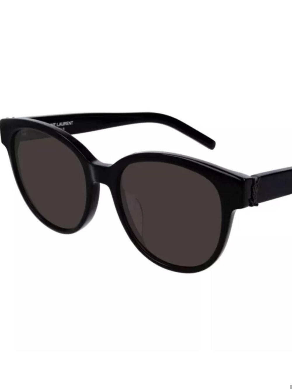 Yves Saint Laurent Black Cat-Eye Sunglasses for Women - Picture 3 of 9
